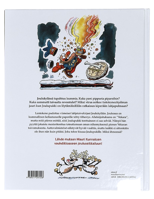 Joulupukki ja noitarumpu - Kunnas, Mauri - Lastenkirjat - 10105422664 - 1