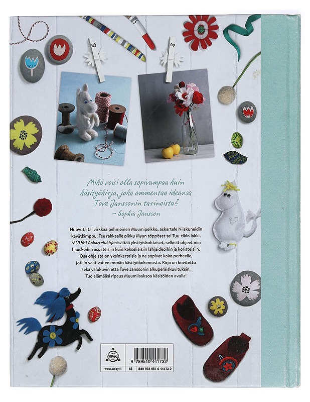 Muumi askartelukirja : Tove Janssonin luoman satumaailman innoittamana - Ford, Emily - Tietokirjat ja oppaat - 10105422665 - 1
