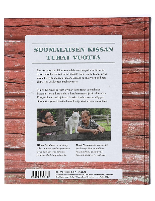 Kissojen Suomi : katit historian poluilla - Minna Keinänen, Harri Nyman - Historiakirjat - 10105422683 - 1