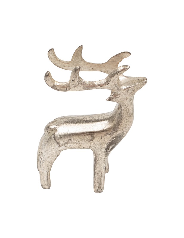 PENTIK hopeoitu miniporo, 7 cm - Joulutuotteet - 10105422712 - 0