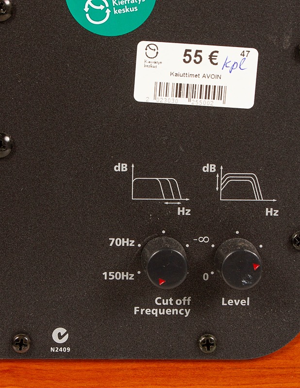 JAMO E3SUB bassokaiutin - Audio - 10105422717 - 3