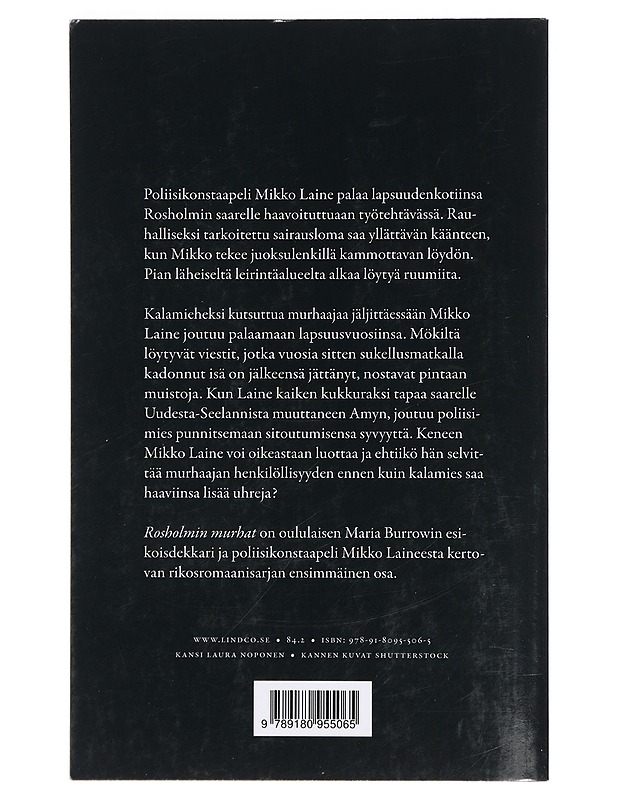 Rosholmin murhat - Maria Burrow - Jännitys ja dekkarit - 10105422722 - 1