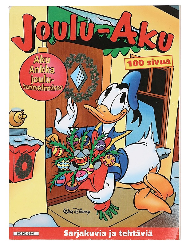 Joulu-Aku : Aku Ankka joulutunnelmissa : sarjakuvia ja tehtäviä - Walt Disney - Sarjakuvat - 10105422730 - 0