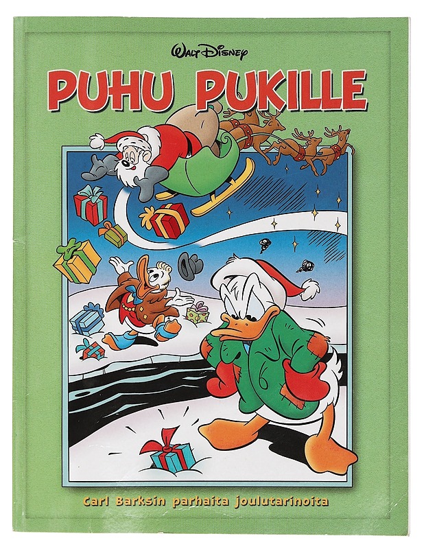 Puhu pukille : Carl Barksin parhaita joulutarinoita - Barks, Carl - Sarjakuvat - 10105422737 - 0