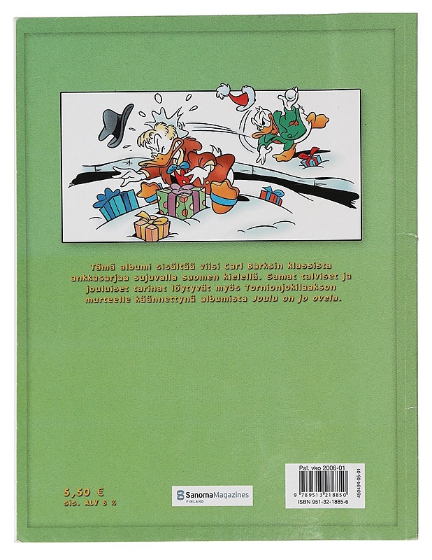 Puhu pukille : Carl Barksin parhaita joulutarinoita - Barks, Carl - Sarjakuvat - 10105422737 - 1