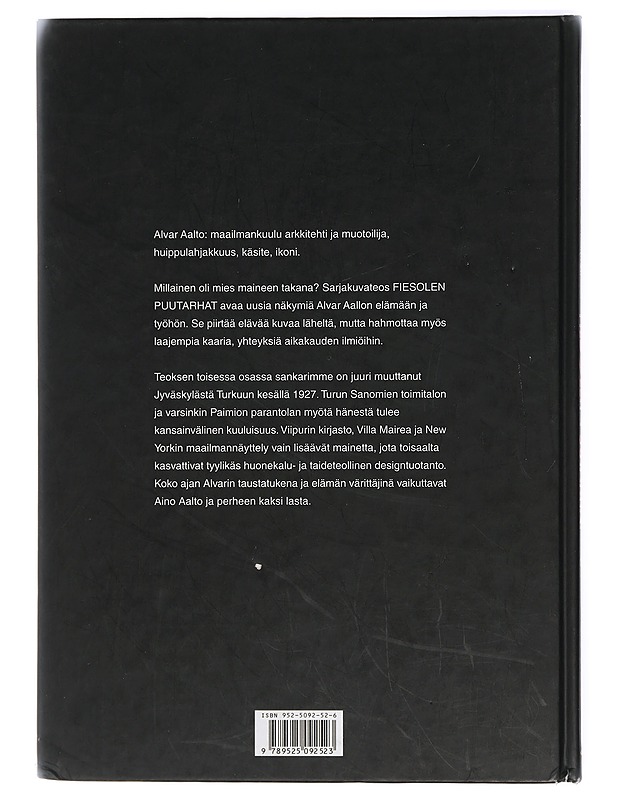 Fiesolen puutarhat : arkkitehti Alvar Aallon elämä. Osa 2, Vuodet 1927-1939 - Jäppinen, Jussi - Elämäkerrat ja muistelmat - 10105422768 - 1
