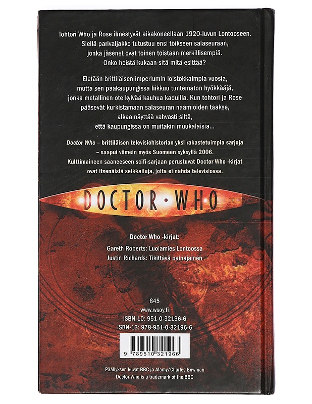 Tikittävä painajainen - Richards, Justin - Fantasia- ja scifi - 10105422781 - 1