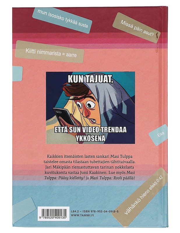 Masi Tulppa. 3, Klikkien kingi - Mäkipää, Jari - Lastenkirjat - 10105422796 - 1