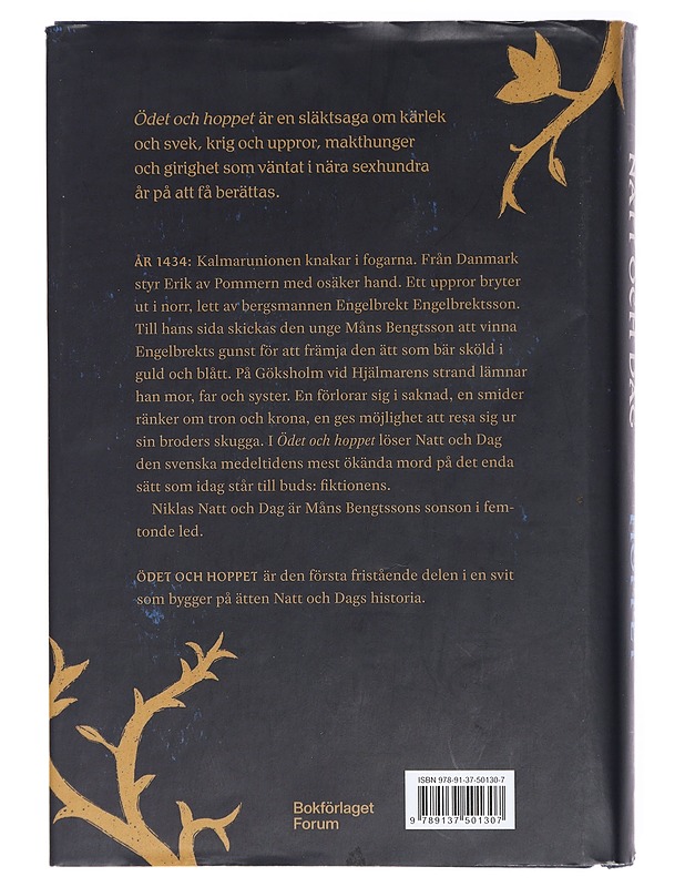 Ödet och hoppet - Niklas Natt och Dag - Romaanit ja novellit - 10105422808 - 1