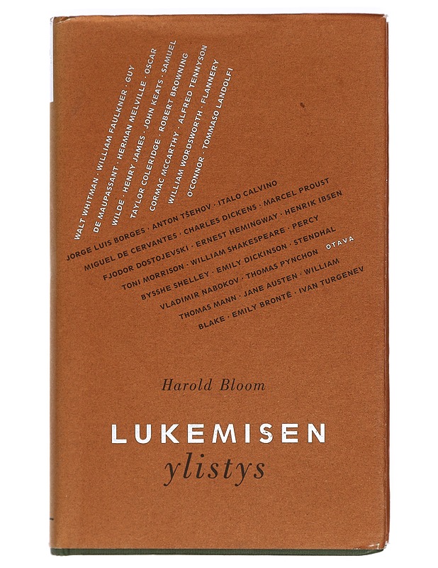 Lukemisen ylistys - Bloom, Harold - Harrastekirjat - 10105422827 - 0