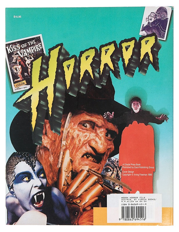 The Modern Horror Film: 50 Contemporary Classics from "The Curse of Frankenstein" to "The Lair of the White Worm" - McCarty, John - Historiakirjat - 10105422825 - 1