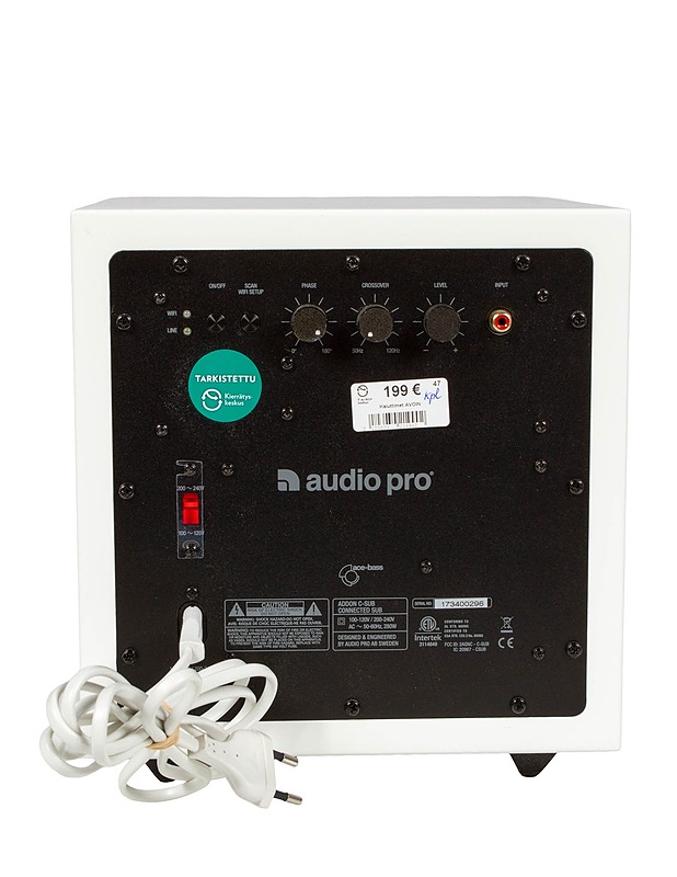 AUDIO PRO Addon C-Sub subwoofer - Audio - 10105422830 - 2