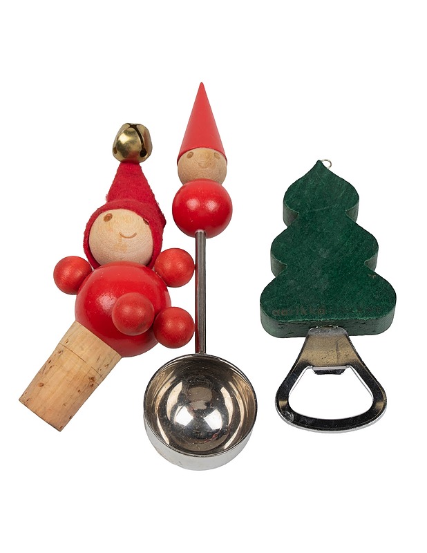 AARIKKA korkki, kahvimitta ja pullonavaaja - Joulutuotteet - 10105422838 - 0