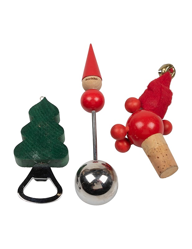 AARIKKA korkki, kahvimitta ja pullonavaaja - Joulutuotteet - 10105422838 - 1