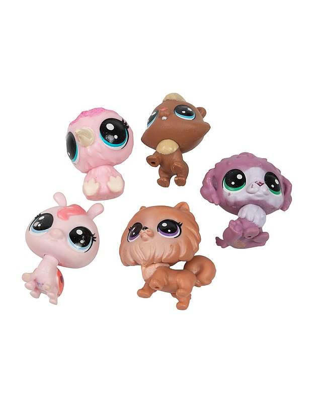 LITTLEST PET SHOP minihahmot, 5 kpl - Lasten lelut - 10105422870 - 0