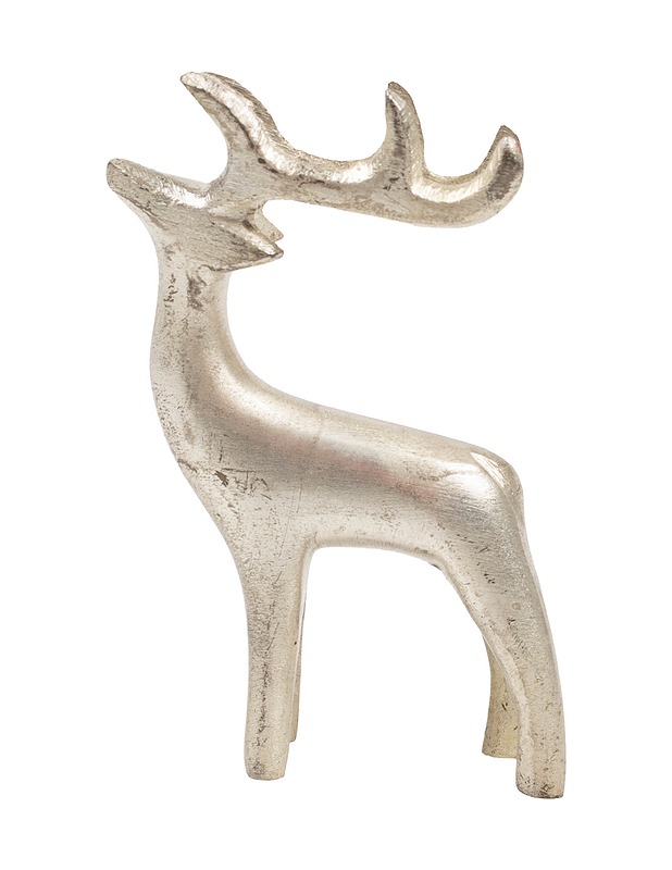 PENTIK hopeoitu miniporo, 7 cm - Joulutuotteet - 10105422907 - 0