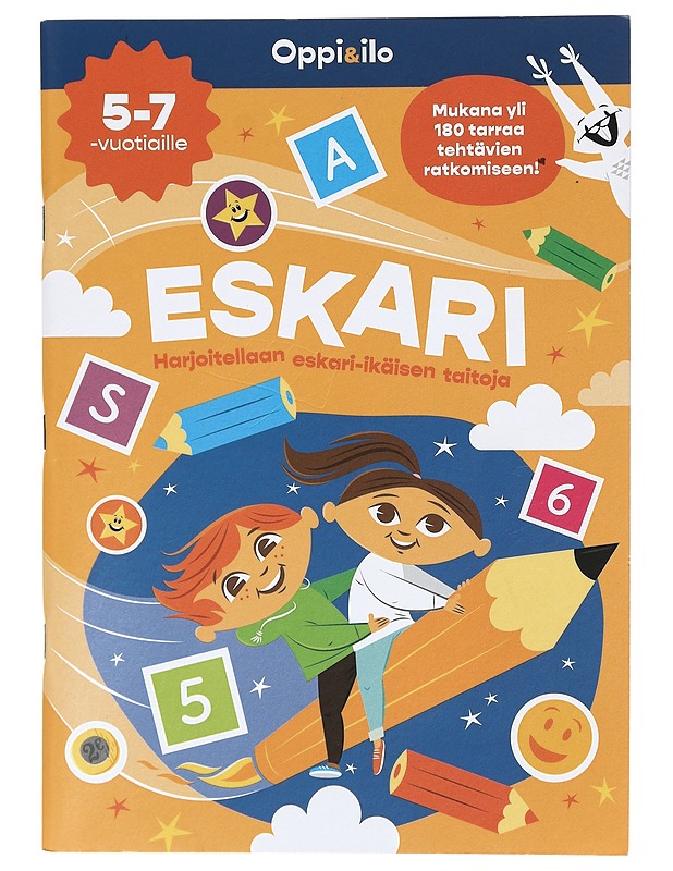 Eskari : harjoitellaan eskari-ikäisen taitoja! : 5-7 vuotiaille - Wirtanen, Reetta - Lastenkirjat - 10105422916 - 0