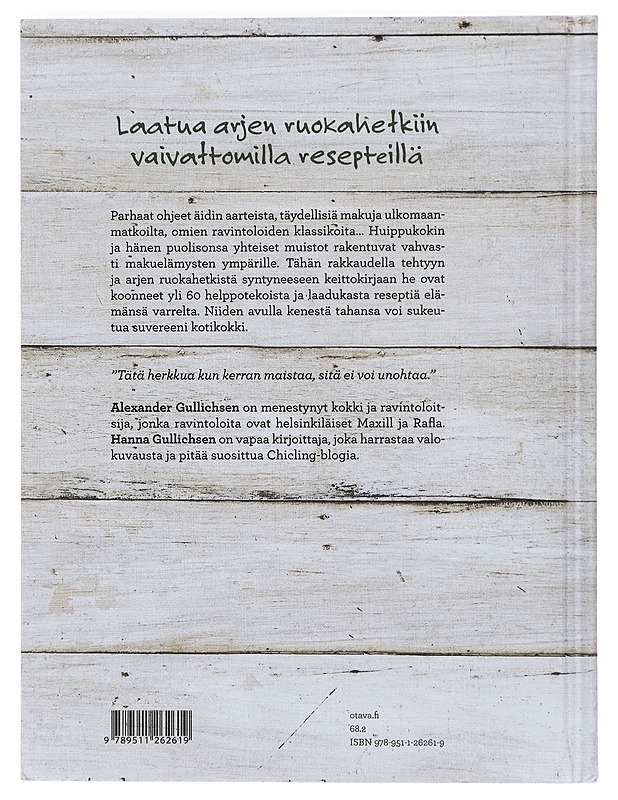 Safkaa : parempaa arkiruokaa - Gullichsen, Alexander - Ruokakirjat - 10105422958 - 1