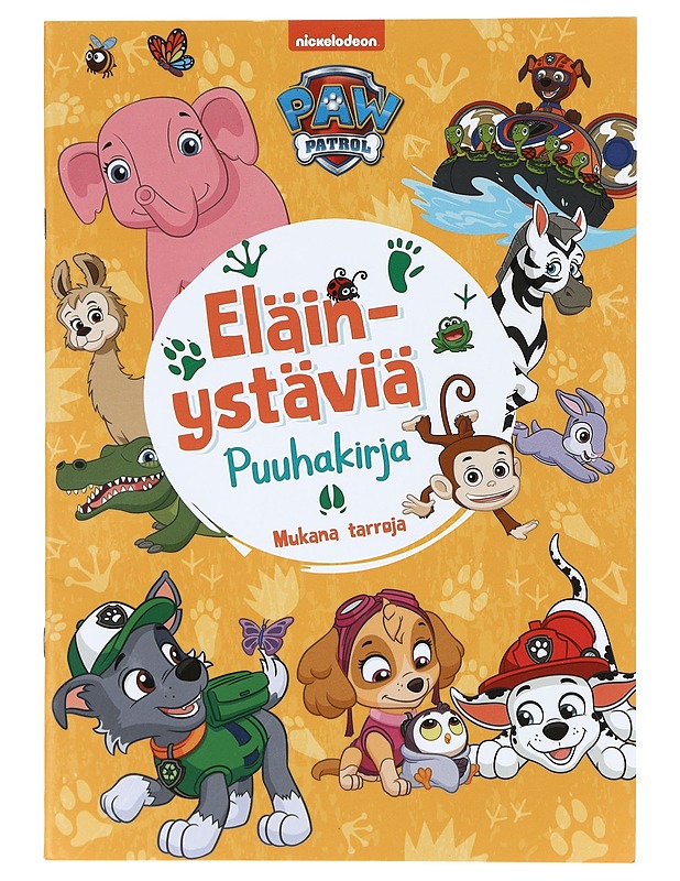 Eläin-ystäviä puuhakirja, mukana tarroja - Lastenkirjat - 10105422964 - 0