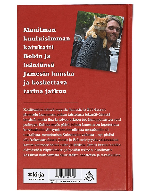 Bobin maailma - Bowen, James - Elämäkerrat ja muistelmat - 10105423026 - 1