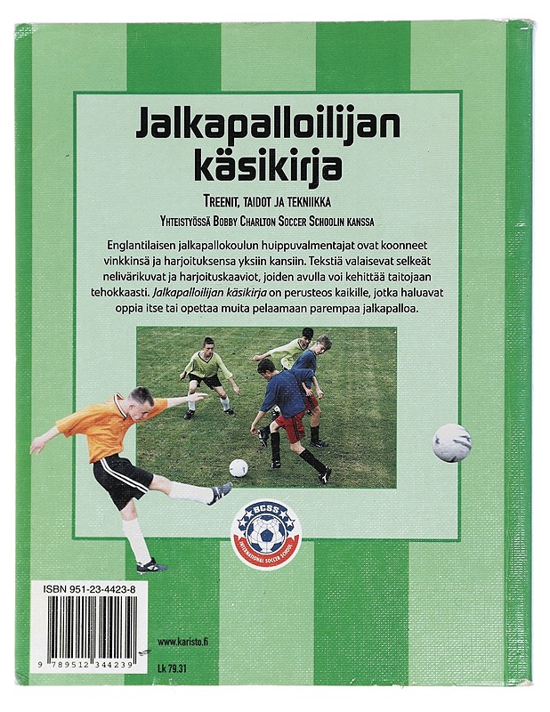 Jalkapalloilijan käsikirja : treenit, taidot ja tekniikka - Salminen, Mikko - Tietokirjat ja oppaat - 10105423030 - 1