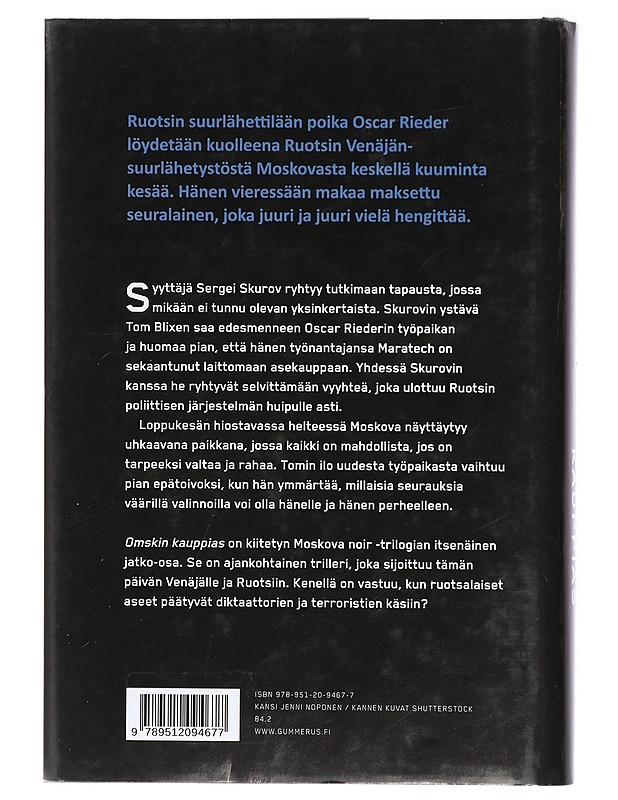 Omskin kauppias - Grebe, Camilla - Jännitys ja dekkarit - 10105423046 - 1