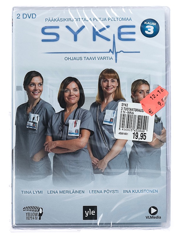 Syke: Kausi 3 - DVD - DVD-elokuvat - 10105423080 - 0