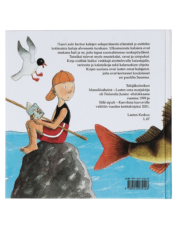 Haavi auki : lasten oma kalakirja - Korolainen, Tuula - Lastenkirjat - 10105423112 - 1