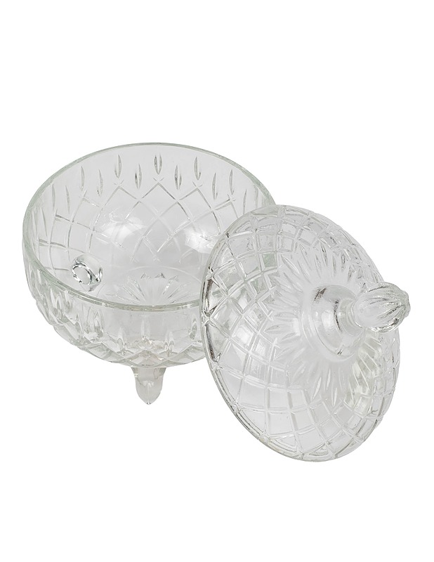 Lasinen sokerikko/tarjoilukulho - Tarjoiluastiat - 10105423107 - 1