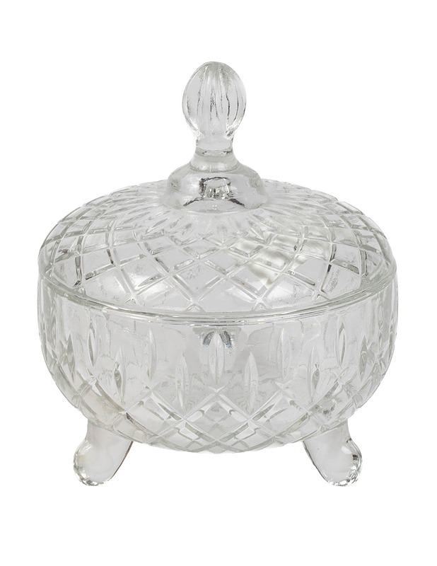 Lasinen sokerikko/tarjoilukulho - Tarjoiluastiat - 10105423107 - 0