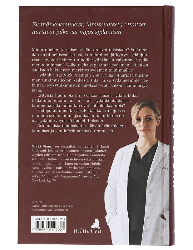 Tunteva sydän : uusin tieto sydämesi toiminnasta ja terveydestä - Stamp, Nikki - Tietokirjat ja oppaat - 10105423146 - 1