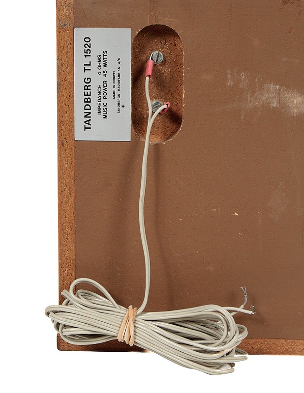 TANDBERG TL 1520 kaiuttimet - Audio - 10105423161 - 2