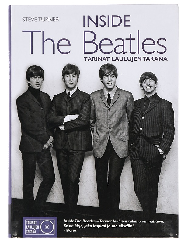 Inside the Beatles : tarinat laulujen takana - Turner, Steve - Musiikki- ja elokuvakirjat - 10105423165 - 0