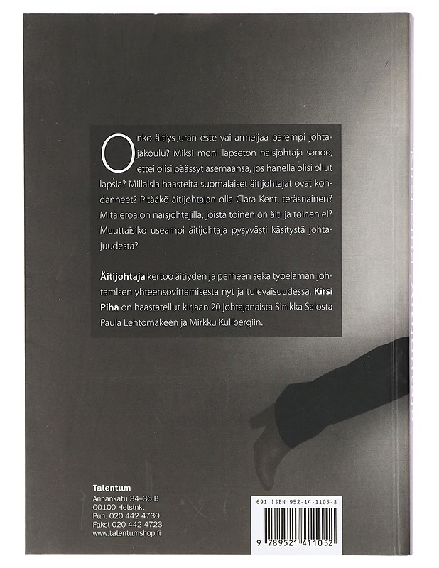 Äitijohtaja - Piha, Kirsi - Tietokirjat ja oppaat - 10105423168 - 1