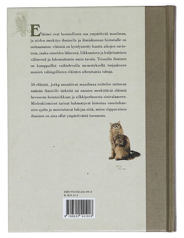 50 eläintä, jotka muuttivat maailmaa - Chaline, Eric - Historiakirjat - 10105423176 - 1