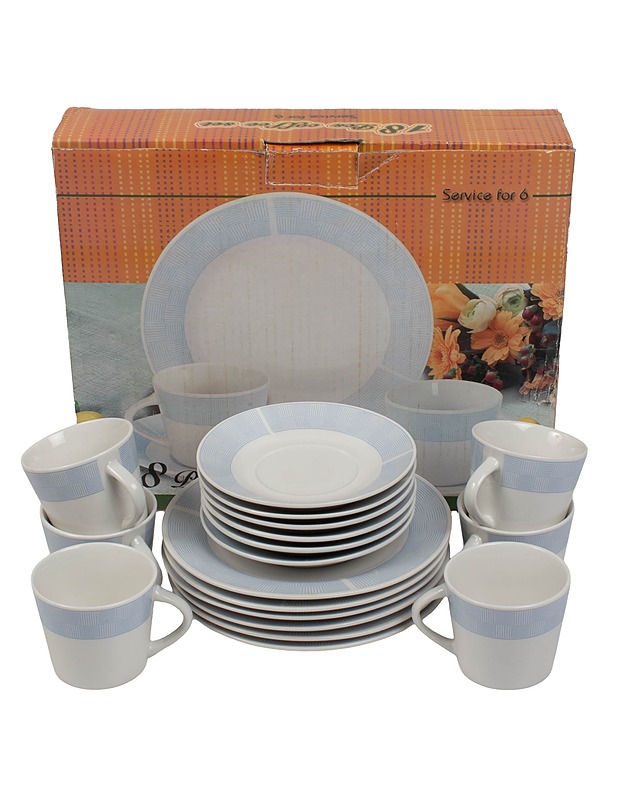 Kahviastiasto, 18 osainen - Tarjoiluastiat - 10105423193 - 0