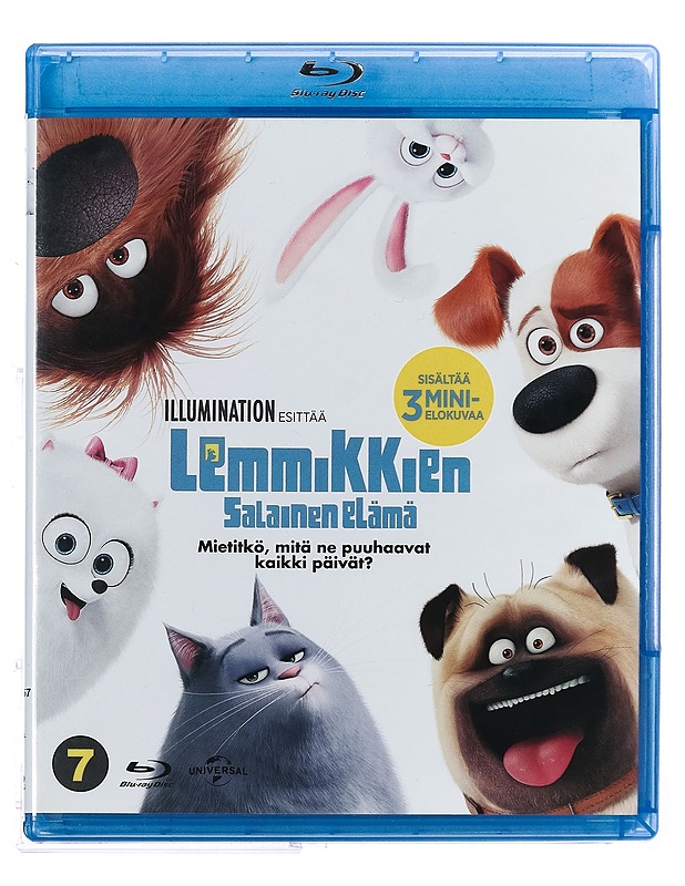 Lemmikkien Salainen Elämä - Blu-Ray - Blu-ray-levyt - 10105423204 - 0
