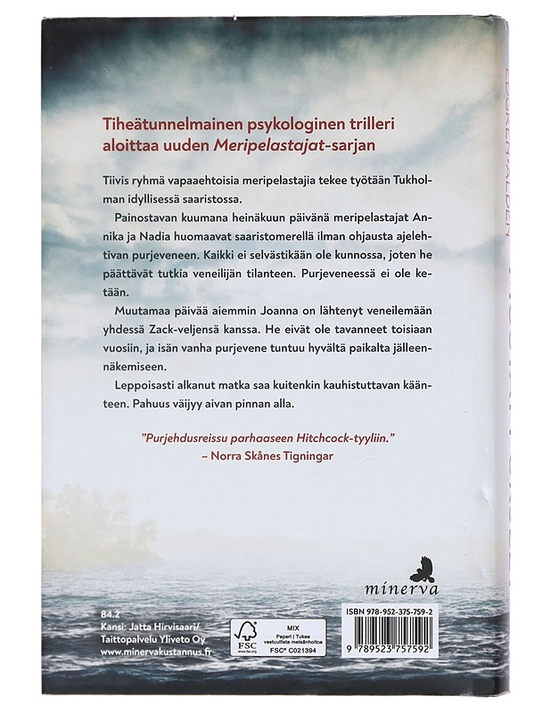 Mustat purjeet - Edgren Aldén, Rebecka - Jännitys ja dekkarit - 10105423205 - 1