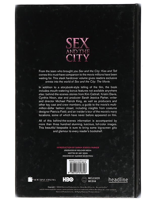 Sex and the City: The Movie - Sohn, Amy  ; Blankenhorn, Craig  - Musiikki- ja elokuvakirjat - 10105423217 - 1