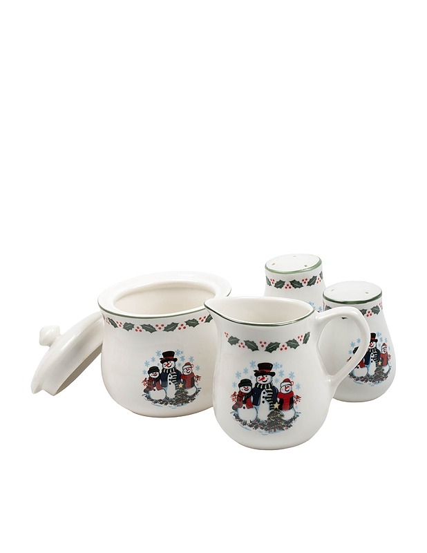 CHRISTMAS COLLECTIONS tarjoilusetti, 5 osaa - Joulutuotteet - 10105423228 - 1