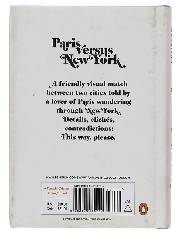 Paris Versus New York - Vahram Muratyan - Tietokirjat ja oppaat - 10105423231 - 1