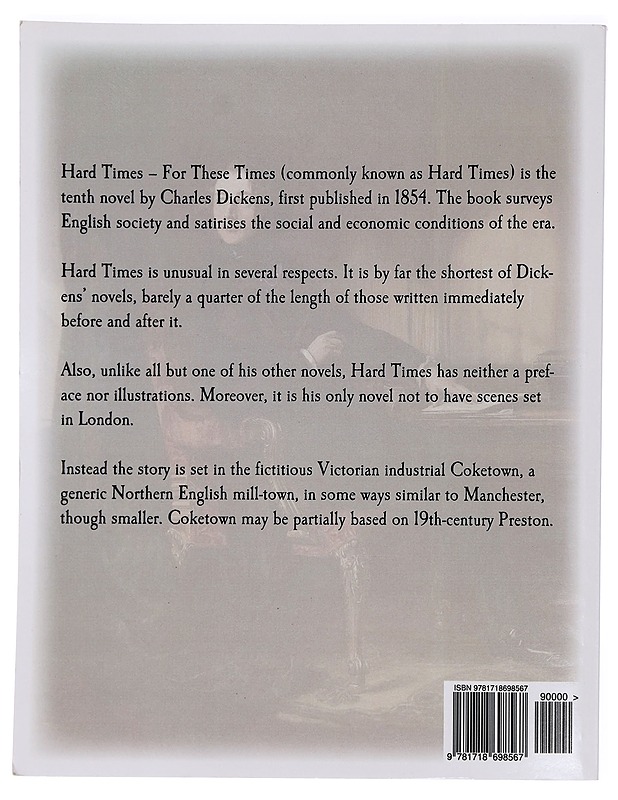 Hard Times - Charles Dickens - Kaunokirjallisuus - 10105423241 - 1