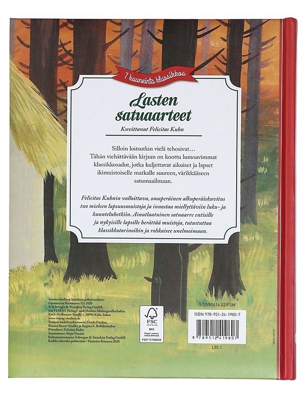 Lasten satuaarteet - Fischer, Gisela - Lastenkirjat - 10105423272 - 1