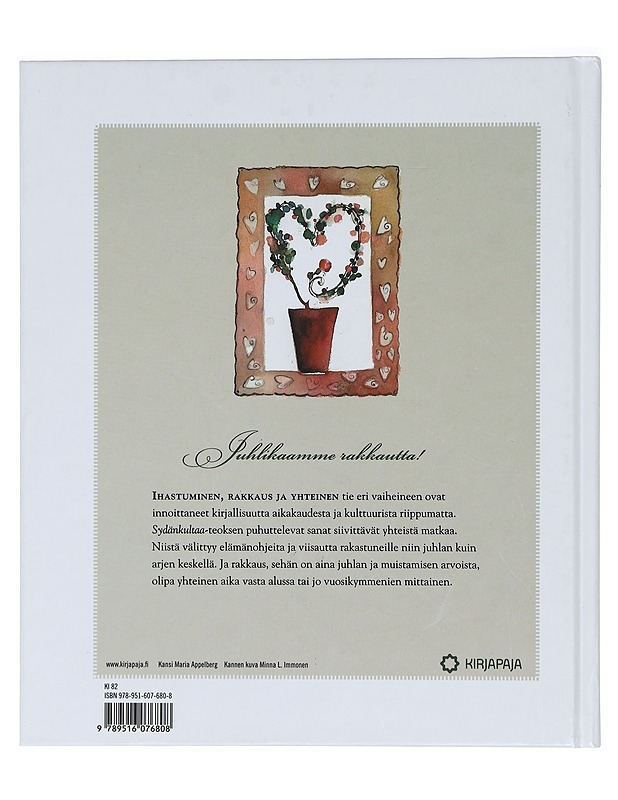 Sydänkultaa : sanoja rakkaudesta - Laaninen, Tiina - Runot ja näytelmät - 10105423276 - 1