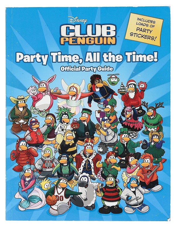 Club Penguin : Party Time, All the Time! Official Party Guide - Disney - Lastenkirjat - 10105423280 - 0