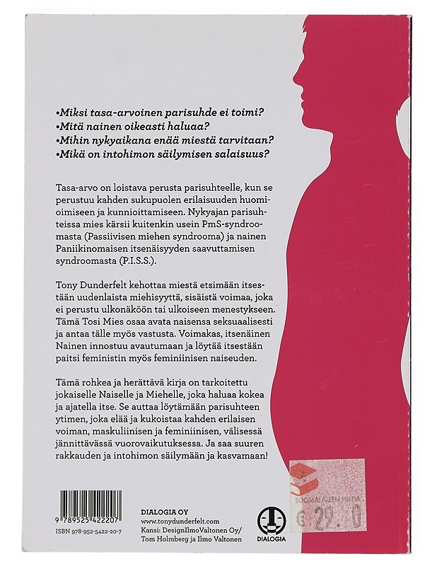 Parisuhteen kemia : mitä oikeastaan tapahtuu miehen ja naisen välillä? - Tony Dunderfelt - Tietokirjat ja oppaat - 10105423283 - 1