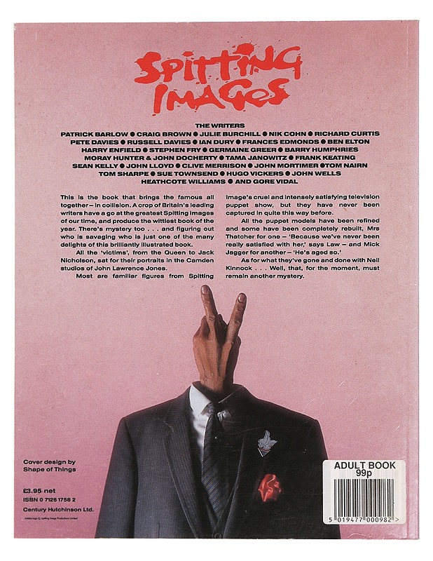 Spitting Images - Fluck & Law - Musiikki- ja elokuvakirjat - 10105423287 - 1