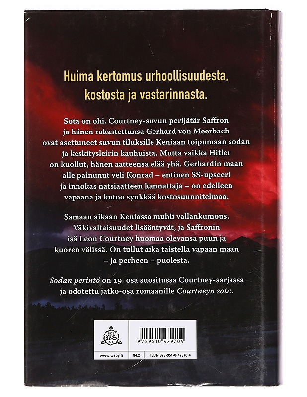 Sodan perintö - Smith, Wilbur - Romaanit ja novellit - 10105423309 - 1