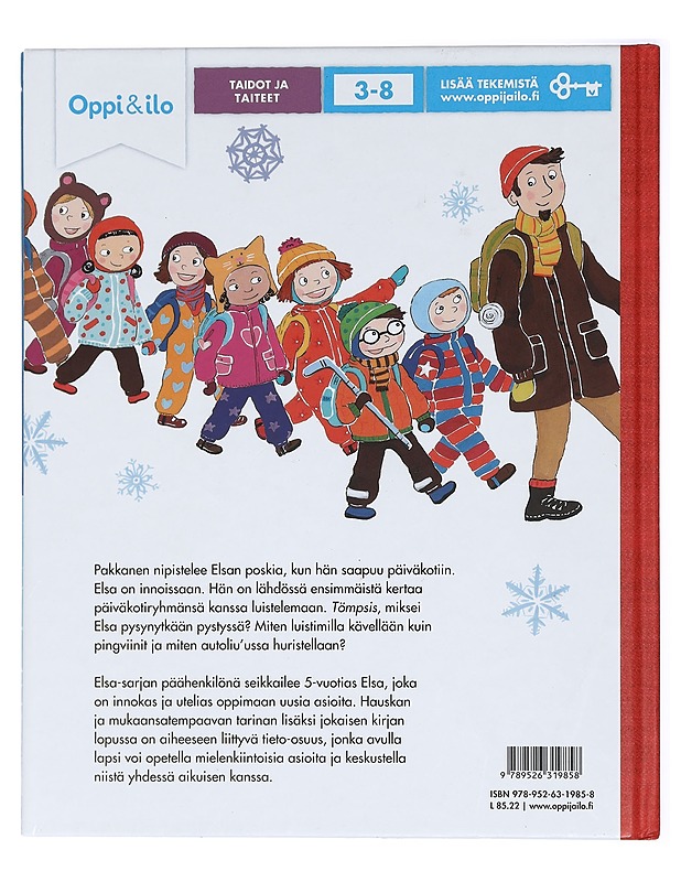 Elsa luistelemassa - Rahikka, Kerttu - Lastenkirjat - 10105423313 - 1