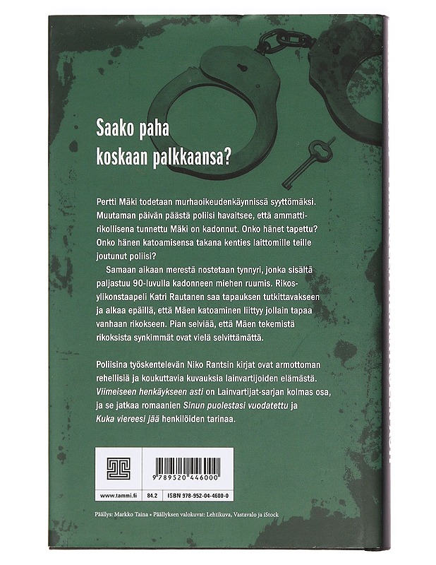 Viimeiseen henkäykseen asti - Niko Rantsi - Jännitys ja dekkarit - 10105423321 - 1